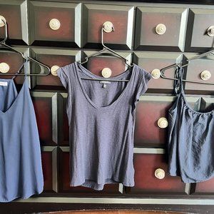Navy Summer Tops